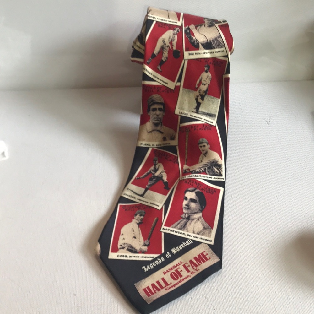 Museum Artifacts Legends of Baseball Tie